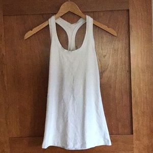 Cool racerback shirt in white